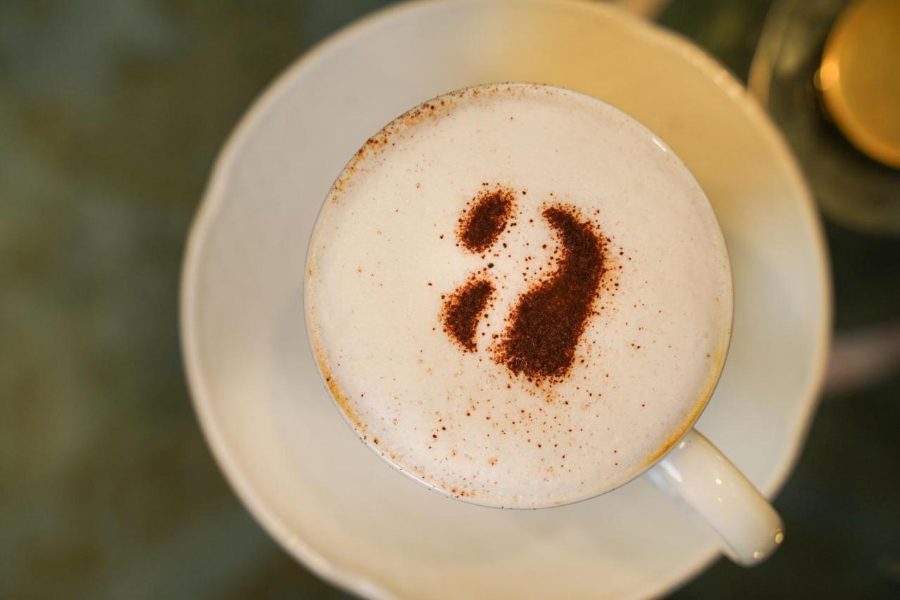 Ambiance Boutique Art Hotel Лахор Екстер'єр фото A cappuccino with a number 2